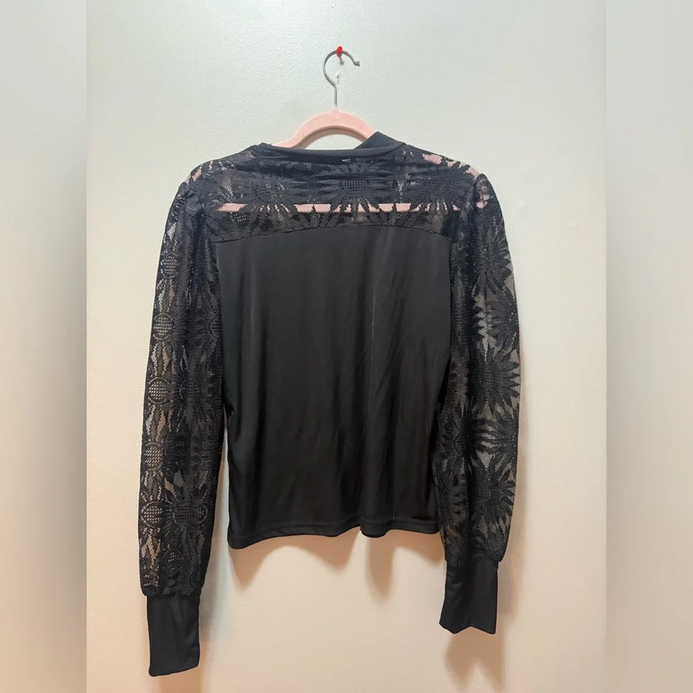 Black Lace Top